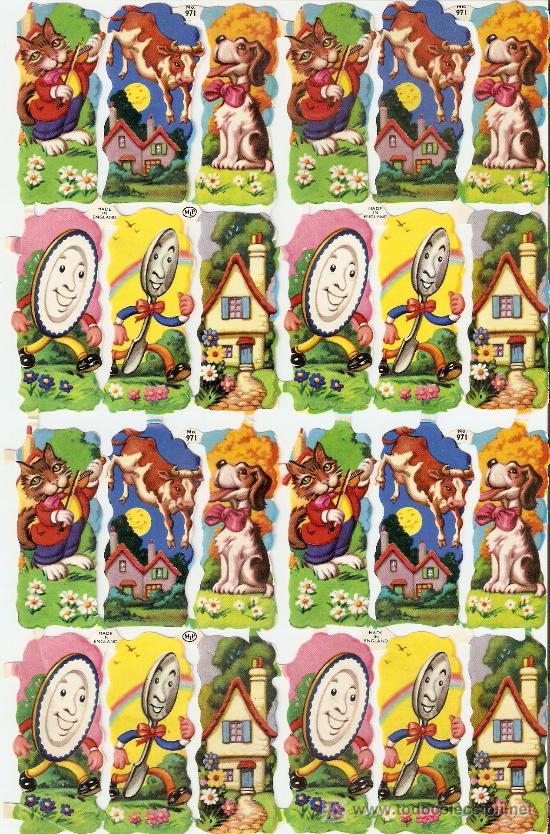 Coleccionismo cromos troquelados antiguos: CROMOS HEY, DIDDLE DIDDLE - Foto 1