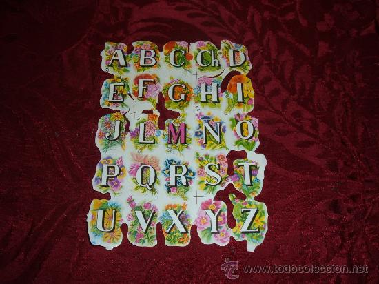 Collezionismo Figurine ritagliate antiche: lamina de cromos troquelados marca f b