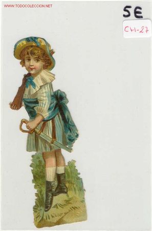 Colecionismo Cromos recortados antigos: (ch-27) CROMO PRINCIPIOS DE SIGLO