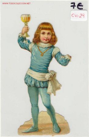 Sammeln alte gestanzte Sammelbilder: (ch-29) CROMO PRINCIPIOS DE SIGLO