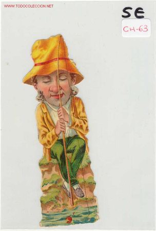 Colecionismo Cromos recortados antigos: (ch-63) CROMO PRINCIPIOS DE SIGLO