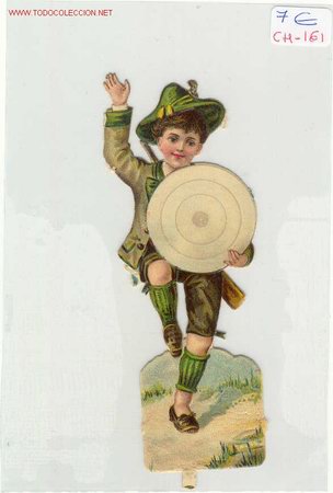 Sammeln alte gestanzte Sammelbilder: (ch-161)CROMO PRINCIPIOS DE SIGLO