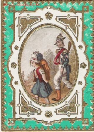 Sammeln alte gestanzte Sammelbilder: PRECIOSO CROMO TROQUELADO