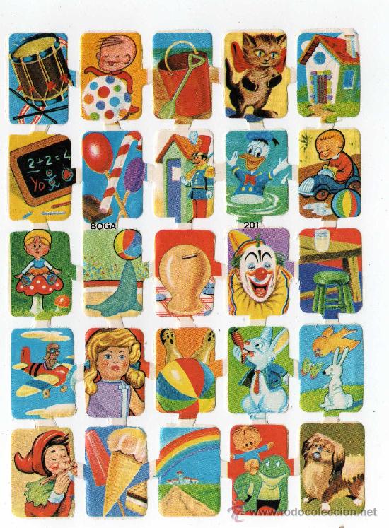 Coleccionismo cromos troquelados antiguos: LAMINA BOGA 201 - Foto 1