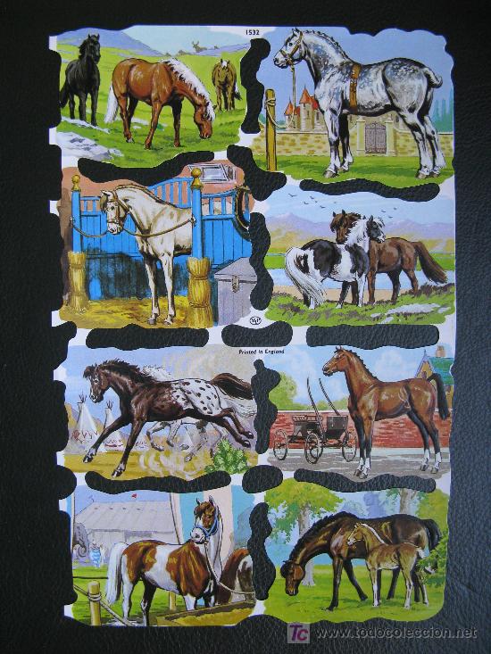 Sammeln alte gestanzte Sammelbilder: pliego de cromos troquelados