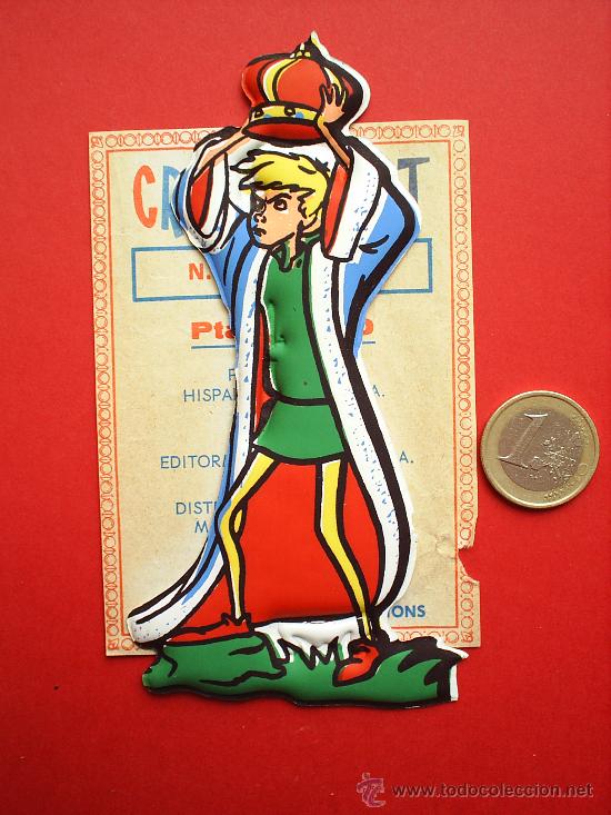 Collectionnisme Cartes &agrave; collectionner massicot&eacute;es anciennes: cromoplast , WALT DISNEY PRODUCTION-N.16 GRILLO-1960-EDITORMEX , cromo troquelado