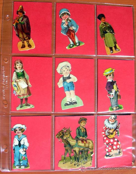 Sammeln alte gestanzte Sammelbilder: 18 cromos troquelados - Ver foto adicional