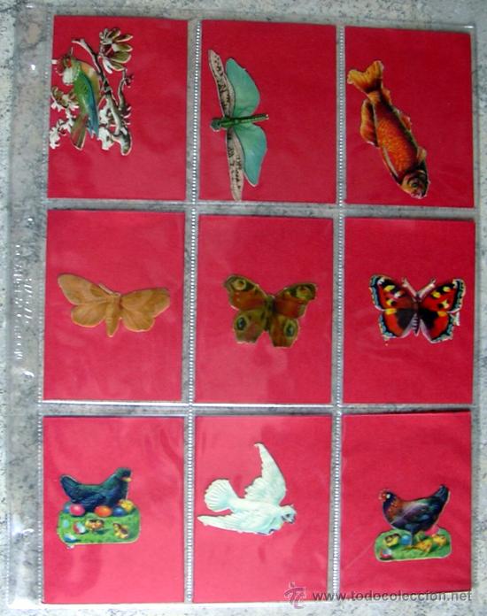 Sammeln alte gestanzte Sammelbilder: 18 cromos troquelados - Ver foto adicional