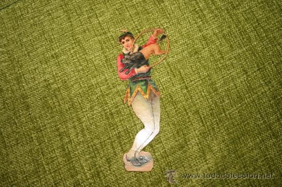 Colecionismo Cromos recortados antigos: ANTIGUO CROMO TROQUELADO DEL SIGLO XIX