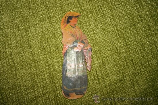 Colecionismo Cromos recortados antigos: ANTIGUO CROMO TROQUELADO DEL SIGLO XIX