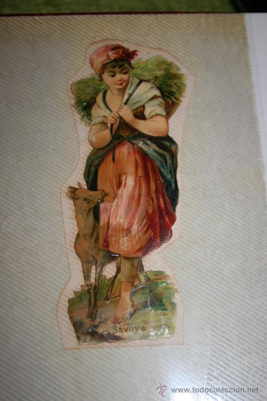 Colecionismo Cromos recortados antigos: ANTIGUO CROMO TROQUELADO DEL SIGLO XIX
