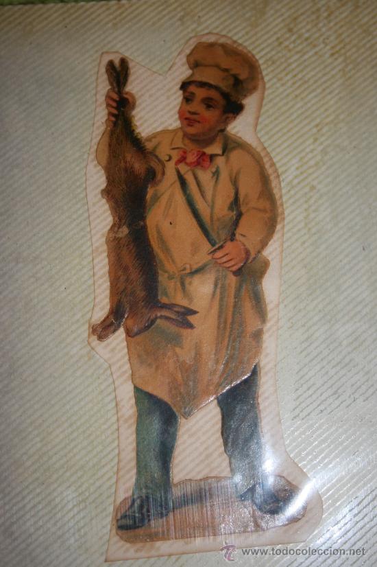 Colecionismo Cromos recortados antigos: ANTIGUO CROMO TROQUELADO DEL SIGLO XIX