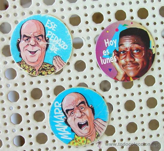 Collectable Antique Stamped Cards: 3 tazos...Sanna