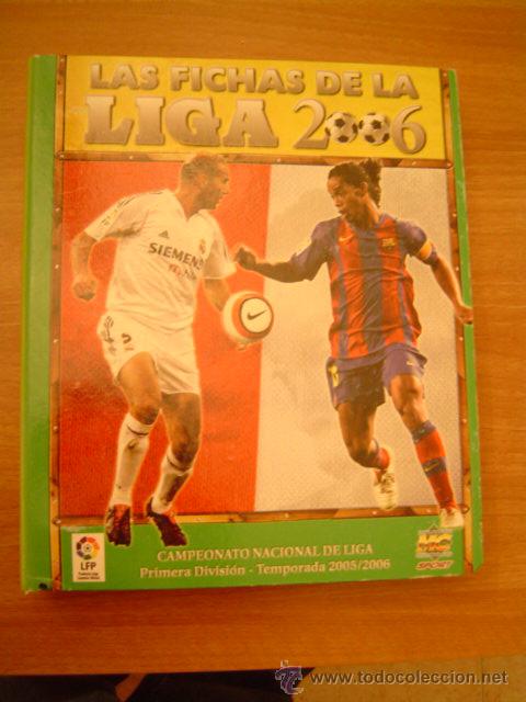Colecionismo Cromos recortados antigos: LAS FICHAS DE LA LIGA 2006. PRIMERA DIVISION. TEMPORADA 2005 -2006 DE 666 CROMOS LE FALTAN 91 CROMOS