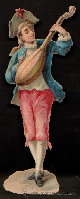 Collectable Antique Stamped Cards: CROMO TROQUELADO. TROCHOCO-03