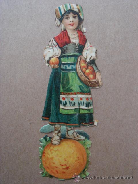 Collectable Antique Stamped Cards: CROMOS TROQUELADOS CHOCOLATE JUNCOSA-BARCELONA