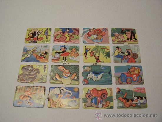 Collectable Antique Stamped Cards: LAMINA CROMOS TROQUELADOS BOGA N&ordm; 206