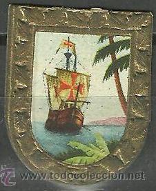 Colecionismo Cromos recortados antigos: F1 AUXILIO SOCIAL Carabela. Tres de estas naves llevaron a Colon a las Americas (ligero descarnado e