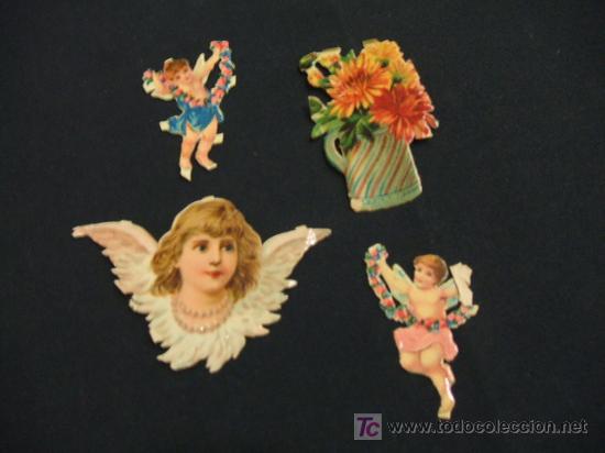 Coleccionismo cromos troquelados antiguos: LOTE 4 CROMOS TROQUELADOS - - Foto 2
