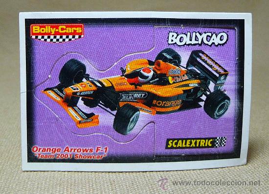 Collezionismo Figurine ritagliate antiche: CROMO TROQUELADO, BOLLYCAO, SCALEXTRIC, BOLLY-CARS, ORANGE ARROWS F-1