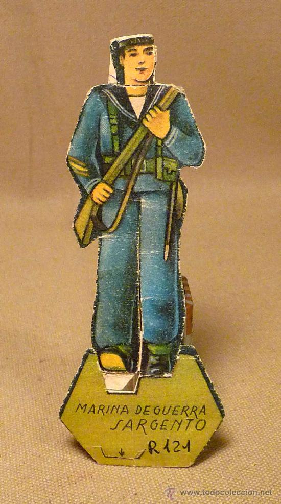 Collezionismo Figurine ritagliate antiche: CROMO TROQUELADO, SARGENTO, MARINA DE GUERRA, GUERRA CIVIL ESPA&Ntilde;OLA