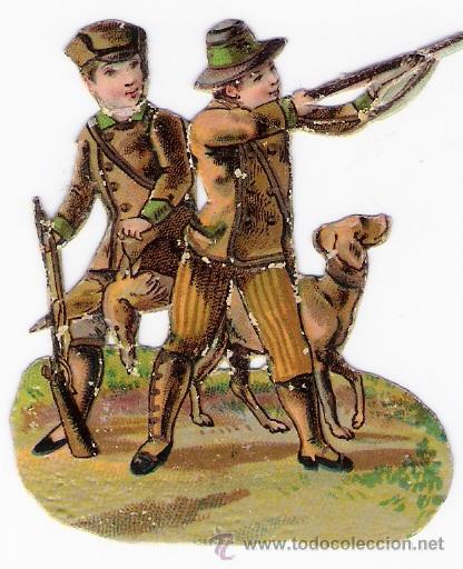 Coleccionismo cromos troquelados antiguos: Cromo Troquelado (7cm) - Foto 1