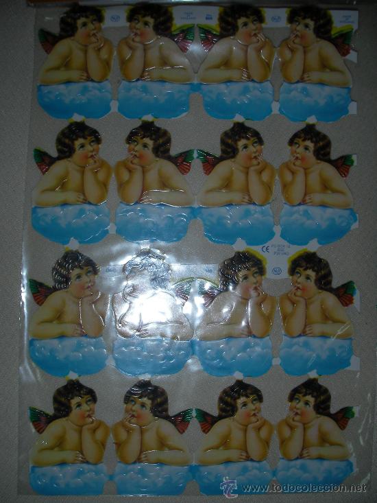 Coleccionismo cromos troquelados antiguos: HOJA DE PICAR O PALMAR TROQUELADA 3 - Foto 1