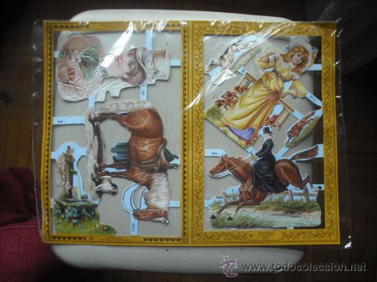 Colecionismo Cromos recortados antigos: CROMOS TROQUELADOS A 63 Y A  64