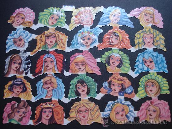 Sammeln alte gestanzte Sammelbilder: ANT&Iacute;GUA L&Aacute;MINA DE CROMOS TROQUELADOS EVA 104 CON BRILLO Y RELIEVE.