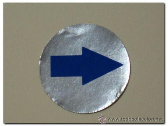 Sammeln alte gestanzte Sammelbilder: Pegatina Brillante PANRICO - Se&ntilde;al de Tr&aacute;fico