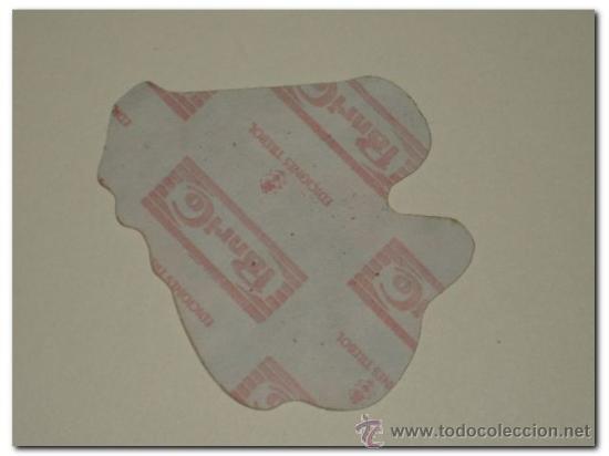 Coleccionismo cromos troquelados antiguos: Pegatina Ne&oacute;n PANRICO - Caf&eacute; - Foto 2