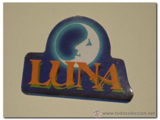 Collectionnisme Cartes &agrave; collectionner massicot&eacute;es anciennes: Pegatina Ne&oacute;n PANRICO - Luna