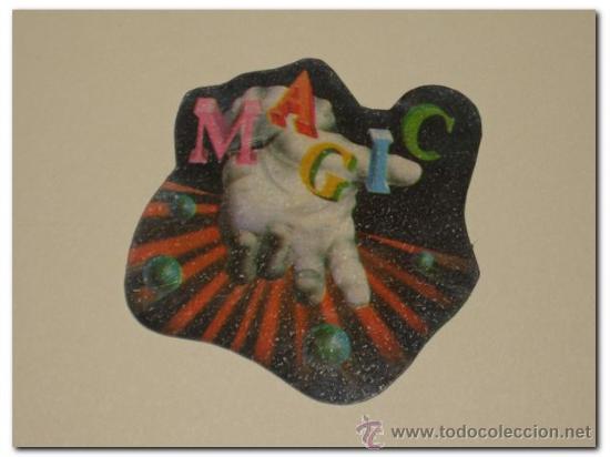 Collectionnisme Cartes &agrave; collectionner massicot&eacute;es anciennes: Pegatina Ne&oacute;n PANRICO - Magic