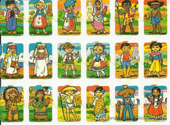 Collectable Antique Stamped Cards: LAMINA DE CROMOS TROQUELADOS