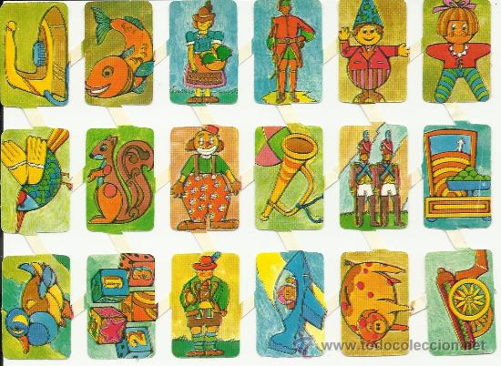 Coleccionismo cromos troquelados antiguos: LAMINA DE CROMOS TROQUELADOS - Foto 1