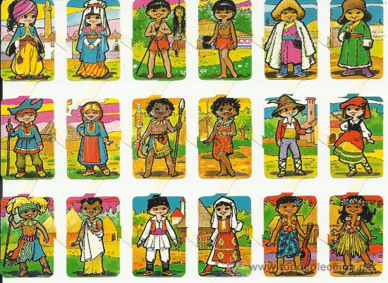 Coleccionismo cromos troquelados antiguos: LAMINA DE CROMOS TROQUELADOS - Foto 1