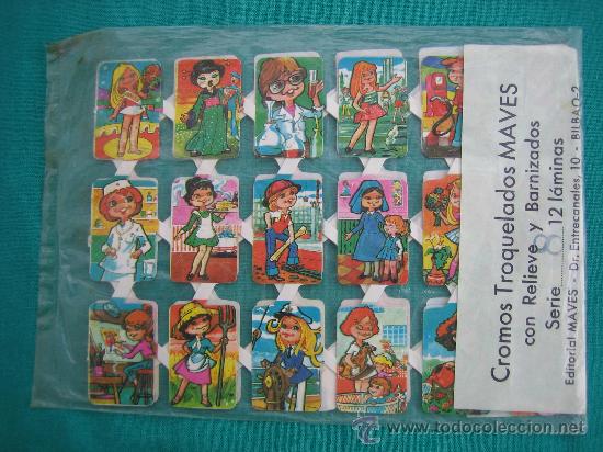 Coleccionismo cromos troquelados antiguos: Cromos troquelados MAVEL - Foto 2
