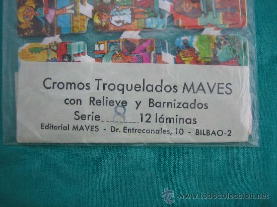 Coleccionismo cromos troquelados antiguos: Cromos troquelados MAVEL - Foto 3