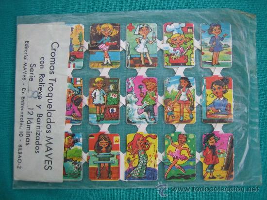 Coleccionismo cromos troquelados antiguos: Cromos troquelados MAVEL - Foto 1