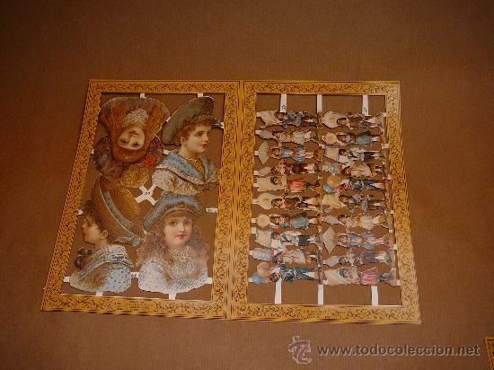 Coleccionismo cromos troquelados antiguos: Cromos victorianos - Foto 2