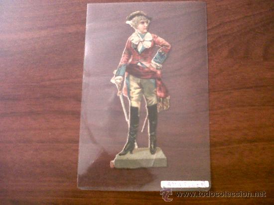 Collectionnisme Cartes &agrave; collectionner massicot&eacute;es anciennes: PRECIOSO CROMO TROQUELADO CHOCOLATE AMATLLER-BARCELONA-13 CMTS-MUY ANTIGUO