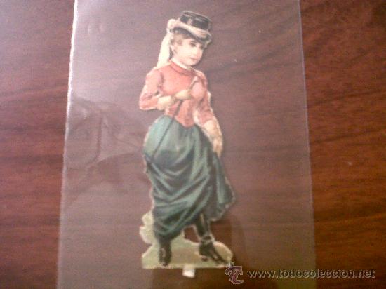 Collectionnisme Cartes &agrave; collectionner massicot&eacute;es anciennes: PRECIOSO CROMO TROQUELADO MUY ANTIGUO &iquest;CHOCOLATE? 9 CMTS