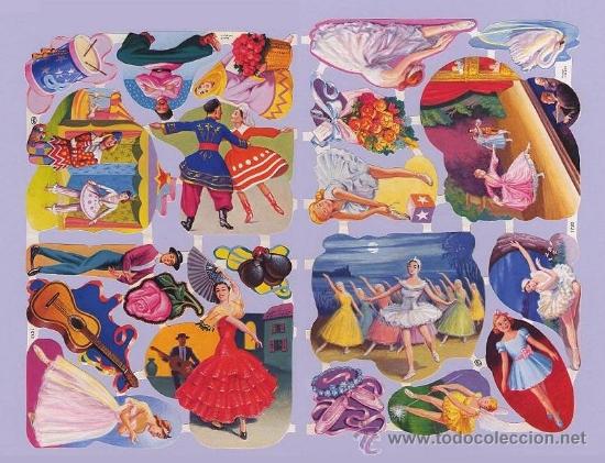 Collectionnisme Cartes &agrave; collectionner massicot&eacute;es anciennes: CROMOS TROQUELADOS - LOTE 2 L&Aacute;MINAS INGLESAS MLP 1720-1721 - RARAS Y DIFICIL DE CONSEGUIR - MAMELOK