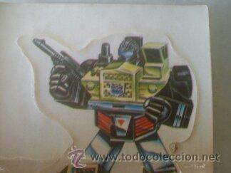 Coleccionismo cromos troquelados antiguos: PEGATINA TRANSFORMES {LONGHAUL} - Foto 2