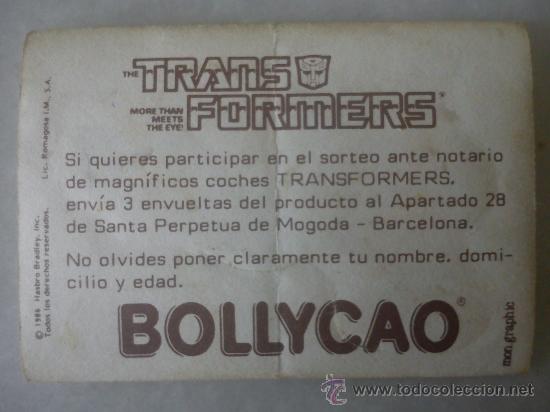 Coleccionismo cromos troquelados antiguos: PEGATINA TRANSFORMES {THRUST} A&Ntilde;OS 80 - Foto 4