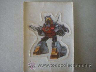 Colecionismo Cromos recortados antigos: PEGATINA TRASFORMER {SLAG} A&Ntilde;OS 80
