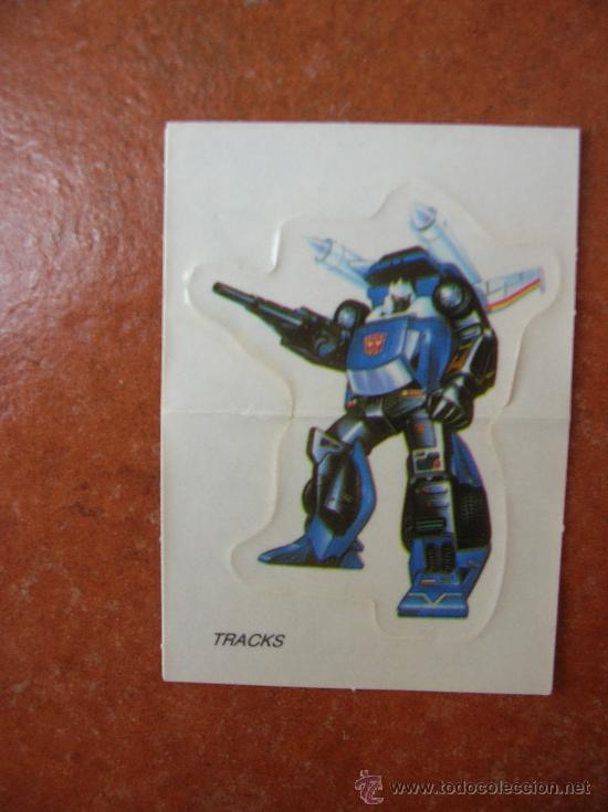 Collectionnisme Cartes &agrave; collectionner massicot&eacute;es anciennes: CROMO TROQUELADO &rdquo; TRACKS &rdquo;