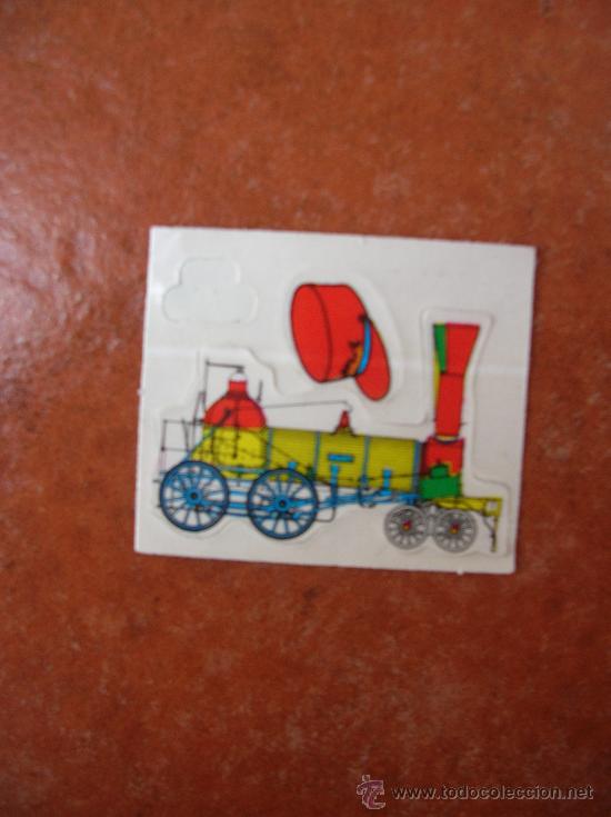 Collectionnisme Cartes &agrave; collectionner massicot&eacute;es anciennes: CROMO TROQUELADO BOLLYCAO : TREN