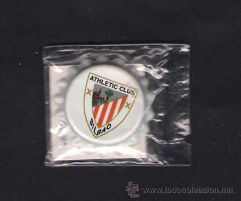 Sammeln alte gestanzte Sammelbilder: CROMO DE  GREFUSA **  CHAPA CON ESCUDO ATLETIC DE BILBAO **