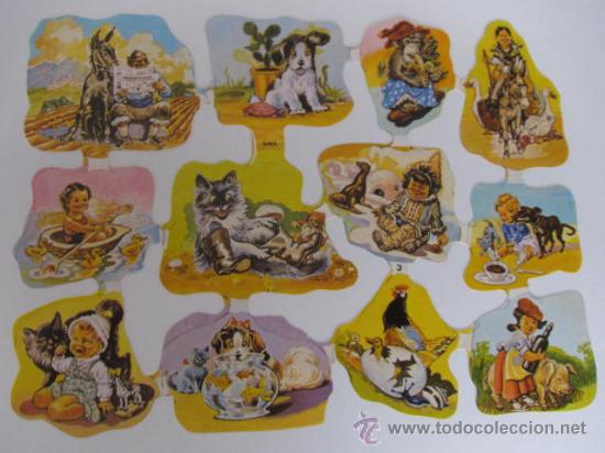 Collectable Antique Stamped Cards: L&Aacute;MINA DE CROMOS TROQUELADOS EDITORIAL SIMA N&ordm; 3